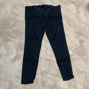 Madewell Maternity Black Jeans Full Panel